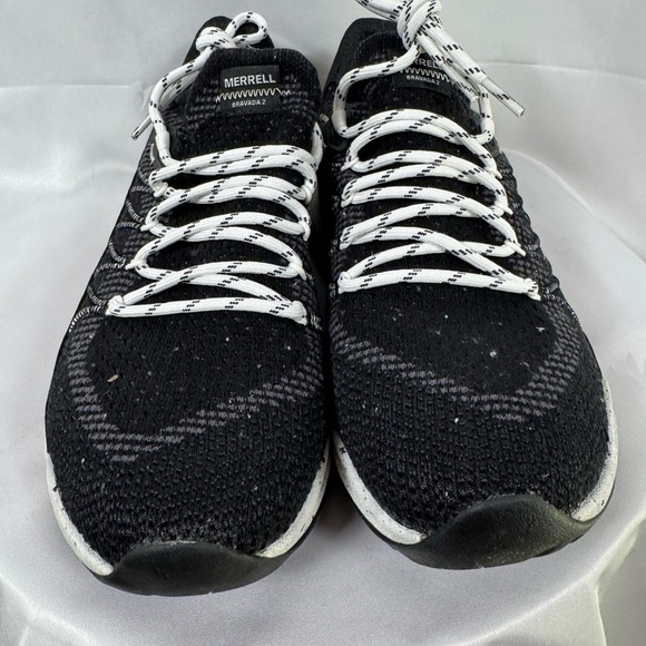 Merrell Women's Black/White Bravada 2 Performance Mid Hikers NIB Outdoor 8.5 - Picture 3 of 12